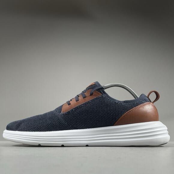 Cole Haan GrandSport Journey Mens Size 10.5 Navy Blue Knit Casual C32582 Sneaker - Picture 7 of 9